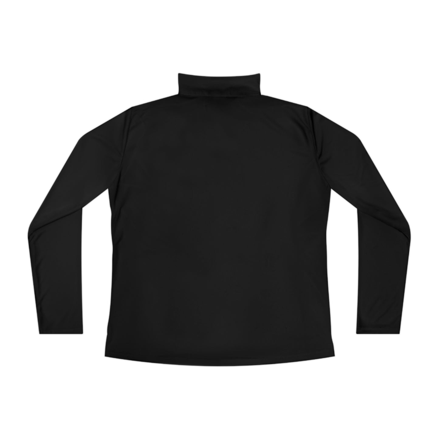 W.E.I.R.D. Woman Ladies Quarter-Zip Pullover