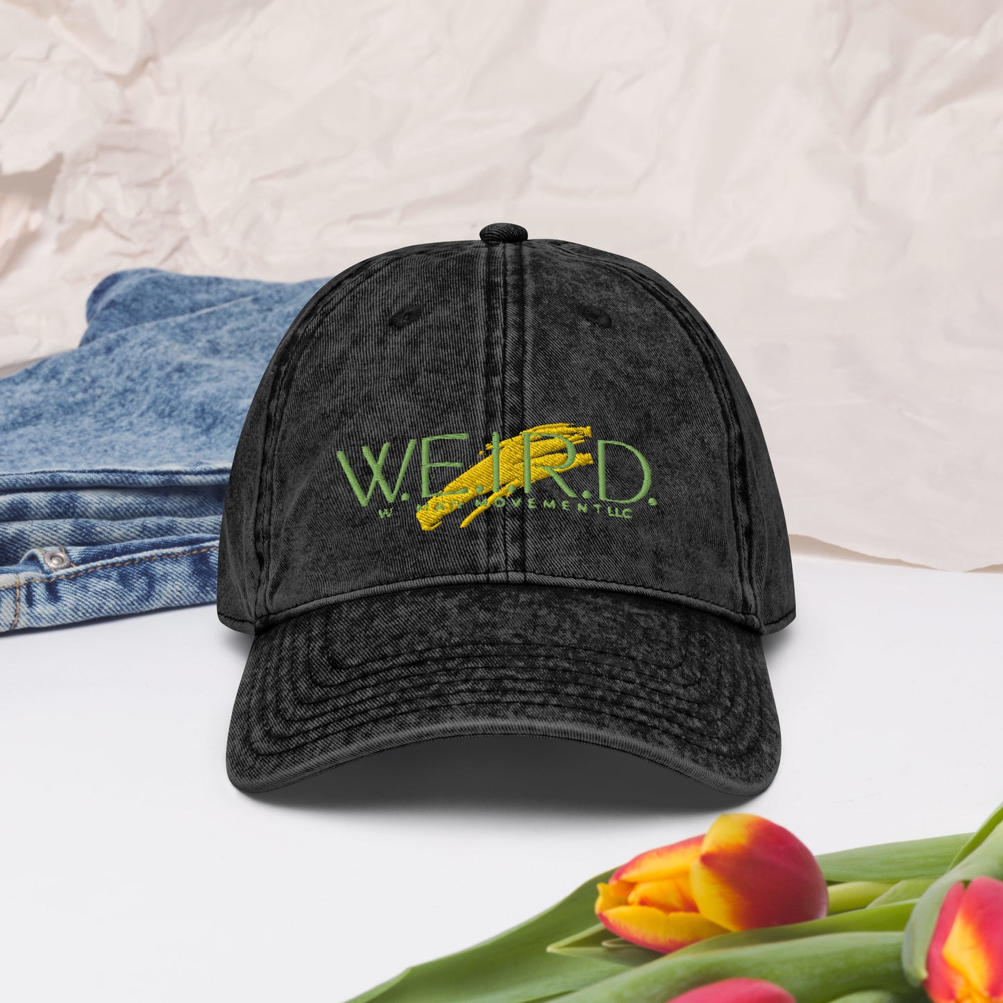 W.E.I.R.D Woman Vintage Cotton Twill Cap