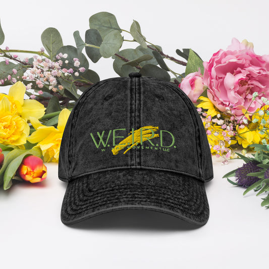 W.E.I.R.D Woman Vintage Cotton Twill Cap