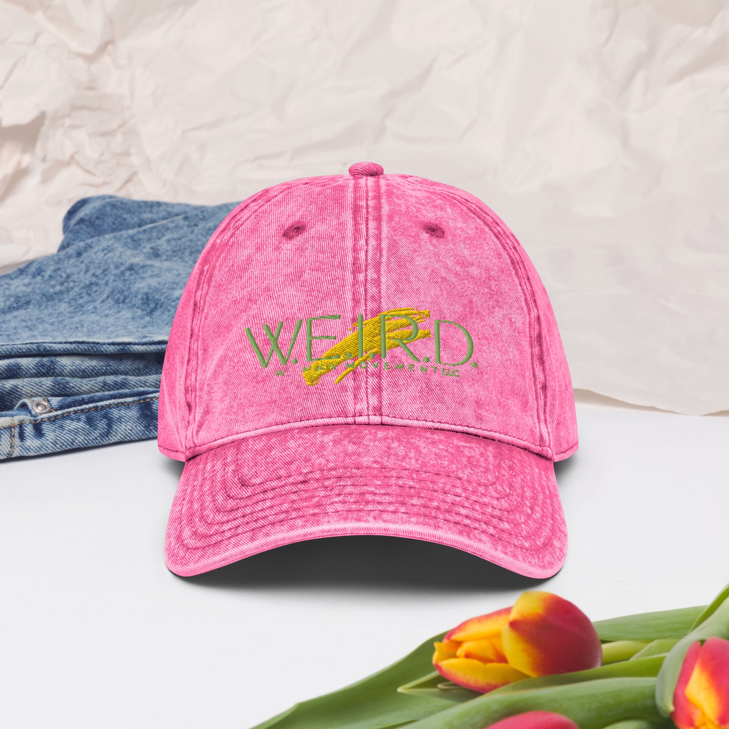 W.E.I.R.D Woman Vintage Cotton Twill Cap